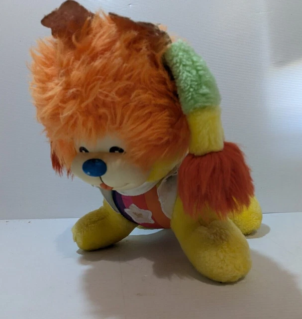 VINTAGE 1983 HALLMARK Rainbow Brite Puppy Bright Plush Dog 12