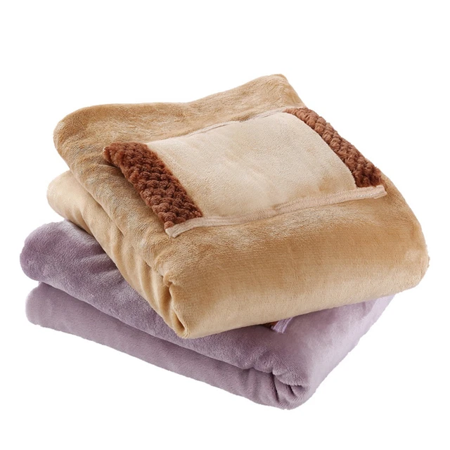 USB Électrique Chauffé Chaud Châle Lavable Chauffage Polaire Couverture Unisexe