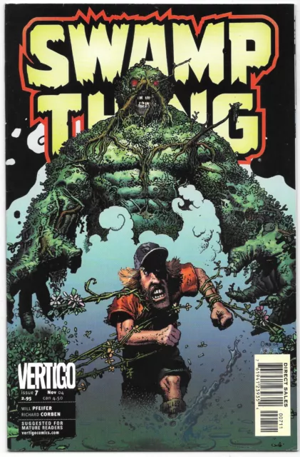 Swamp Thing #7 VF/NM DC Comics 2004 HTF Richard Corben Art Higher-Grade Vertigo