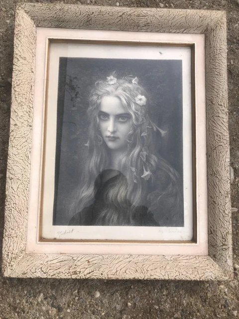 Grande Gravure Originale Mythologique XIXe - Eugène Decisy 1895 (53x45 Cm)