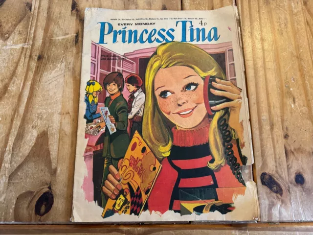 Princess Tina Weekly Magazine Comic - WE: 2nd October 1971