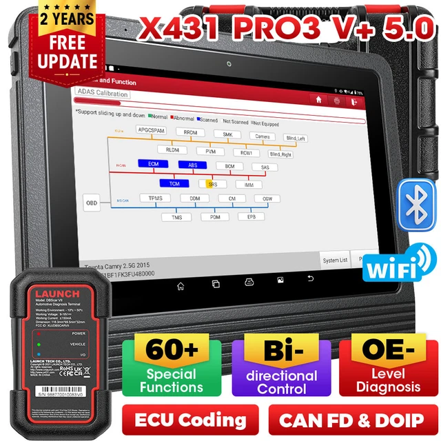 2025 LAUNCH X431 V+ PRO3S+ PRO 5 Profi KFZ OBD2 Diagnosegerät ECU ...