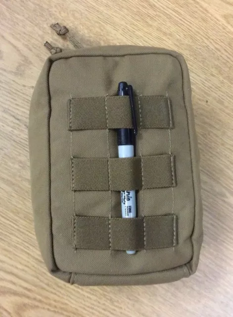 Genuine Modular Tactical Taylor Coyote Brown Zippered Utility Pouch Usgi Molle