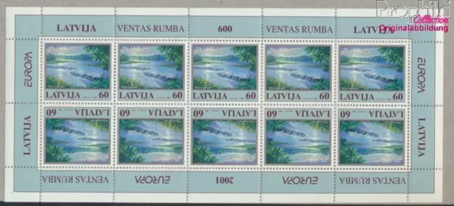 lettonie 544Klb Feuille miniature (complète edition) neuf avec gomme  (9624788