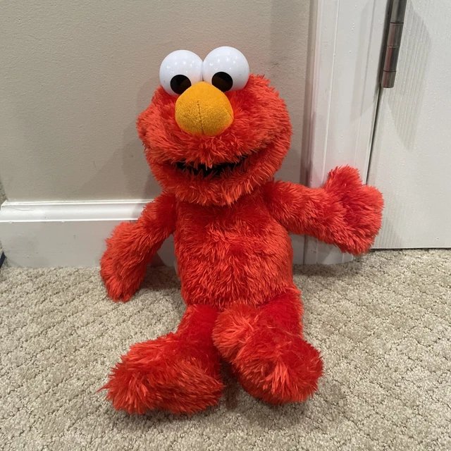Oreiller Peluche Elmo – Jay Franco – Sesame Street – Rouge – Lavable