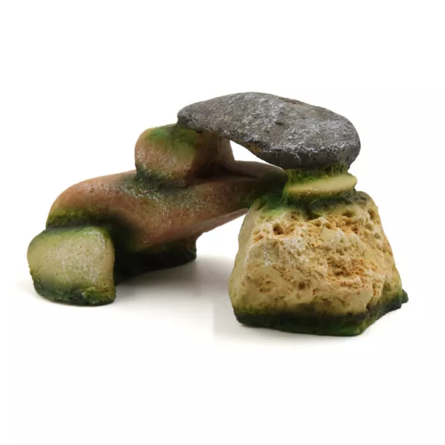 Resin Cave Stone Aquarium Fish Tank Landscape Decor Underwater Rock Ornaments