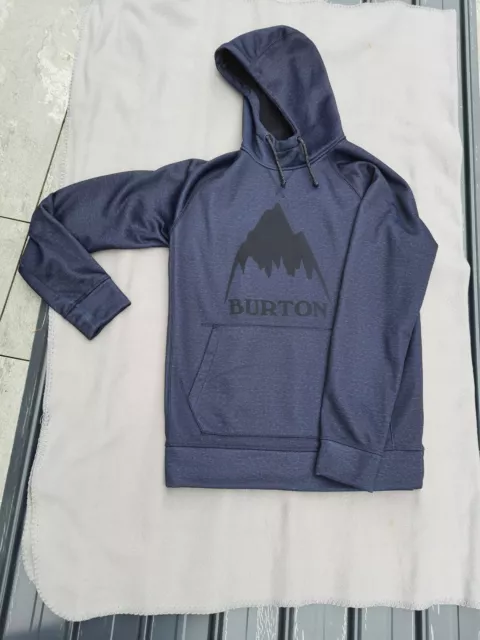 Burton Herren Oak Fleece Pullover neuwertig Größe S Ski Snowboard 2