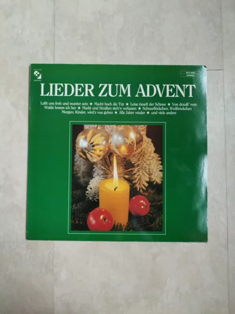 LP Lieder zum Advent Kinderchor Süddeutsch. Rundfunk, Stuttgarter Singgemeinsch.