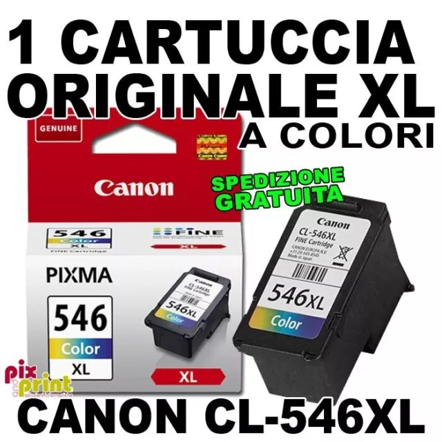 Canon CL-546 XL - cartuccia ORIGINALE XL a Colori - TS3450 TR4550 TS3350 MG3050