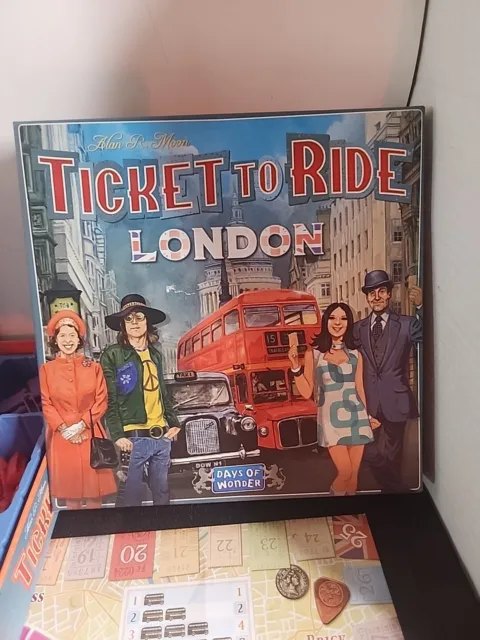 TICKET TO RIDE LONDON Board Game  100% COMPLETE 2019 (T83DG)