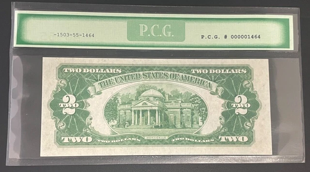 1928 B $2 U.S. Note Legal Tender Note.  Fr. 1503.  PCG AU-55, Key Date Note 2