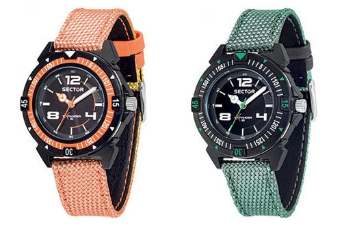 OROLOGIO UOMO SECTOR EXPANDER 90 Policarbonato Plastica Nylon Arancio Verde 40mm EUR 79 90 PicClick FR