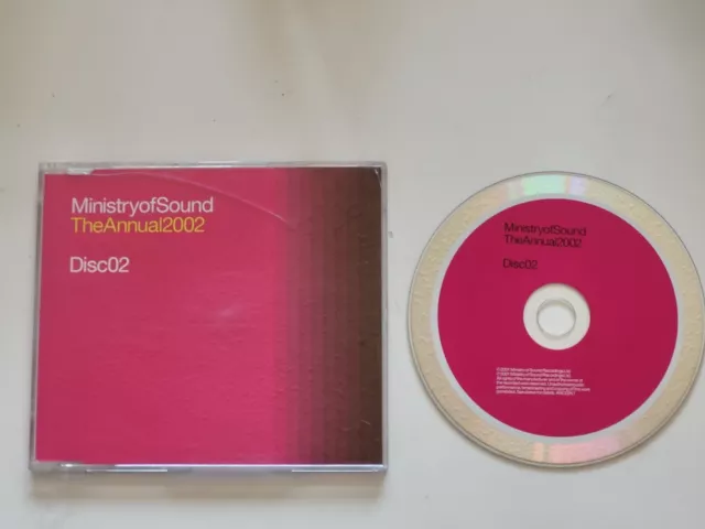 music cd album  - Ministry Of Sound Annual 2002 ( Disc 2 Only )