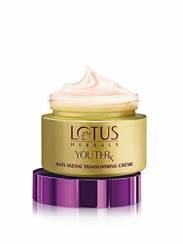 Gamme de soins anti-âge Lotus Herbals Youth Rx, transformation anti-âge, 10 g 2