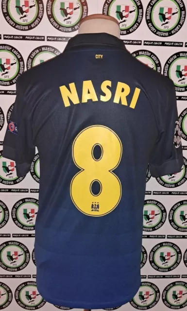 Nasri Manchester City 2014/15 Shirt Maglia Calcio Football Soccer Camiseta