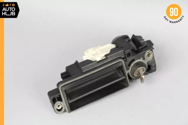 01-11 Mercedes W209 CLK500 C240 SLK280 Trunk Lid Lock Latch Handle w/ Key OEM