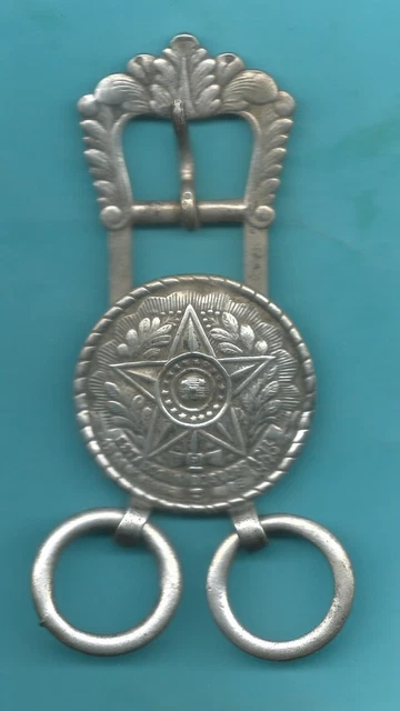 Ceinture Traditionnelle Chaoui En Argent Massif – Pièce Antique Et Authentique