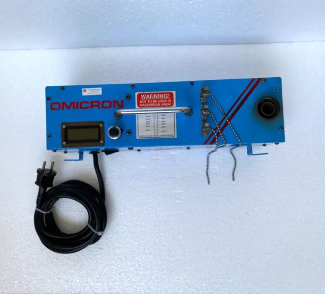 Omicron Ote-T700 Portable Dry Block Temperature Calibrator 600'C Range 230V
