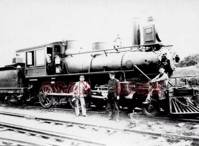 2D344 2NDGEN RP 1897/1960s LEHIGH VALLEY RAILROAD 440 LOCO #46 @ GENEVA NY