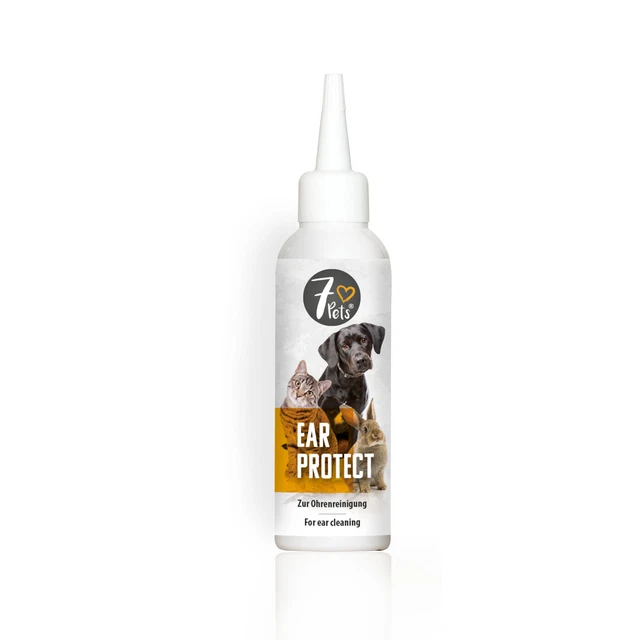 7Pets Ear Proteger Ohrenpflege - 100ML Cuidado Del Perro Orejas Ohrenreinigung
