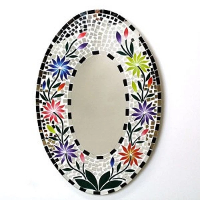 Miroir soleil ancien, œil de sorcière 1960