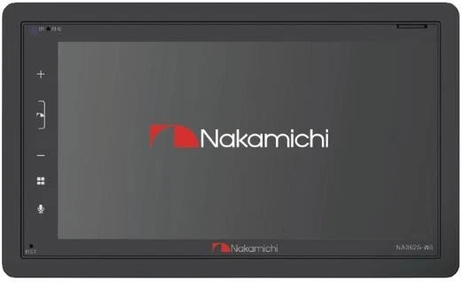 Nakamichi NA3625-W6 2-DIN Mechless MP3 Bluetooth Receiver w/ 6.8" Touchscreen
