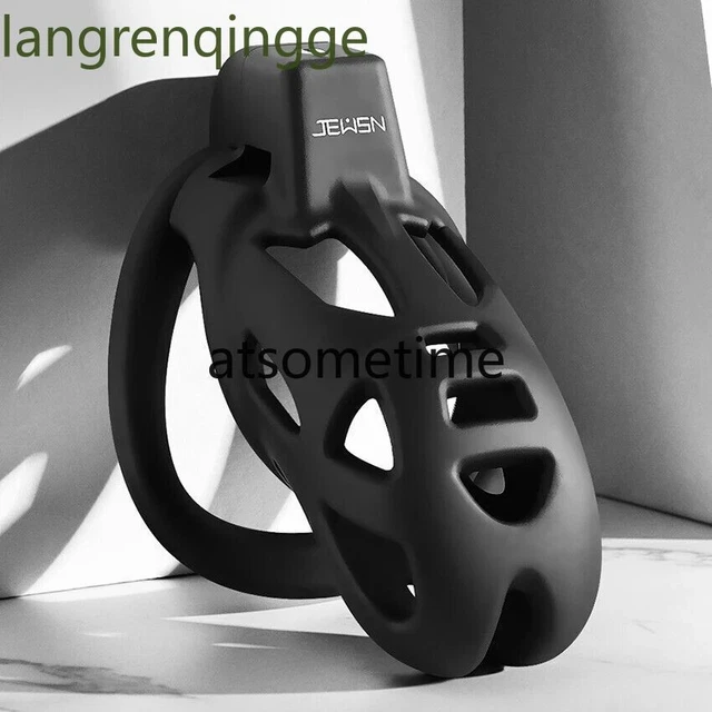 Beginner Cobra Resin Male Chastity Cage With Lock Rings – Sissy Starter Device
