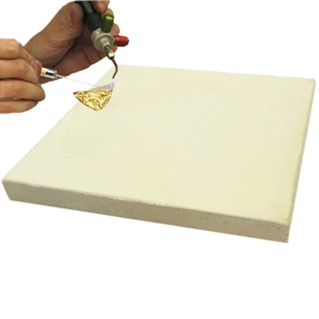 Ceramic Soldering Board 6' X 6" Jewelry Repair Base Block Heat Plate Italy