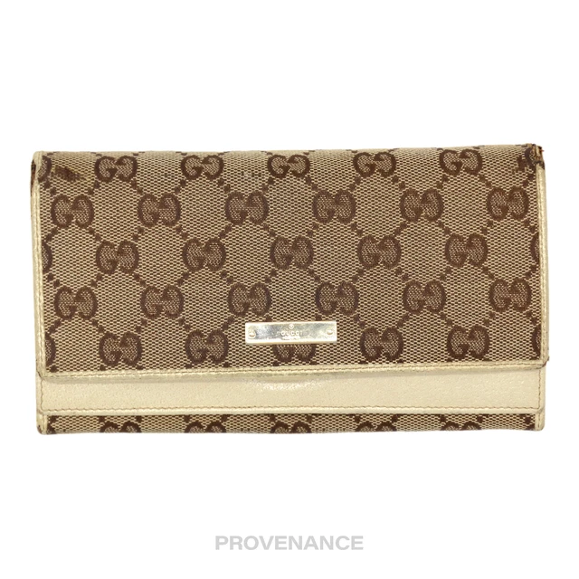 Gucci Long Wallet - GG Canvas White