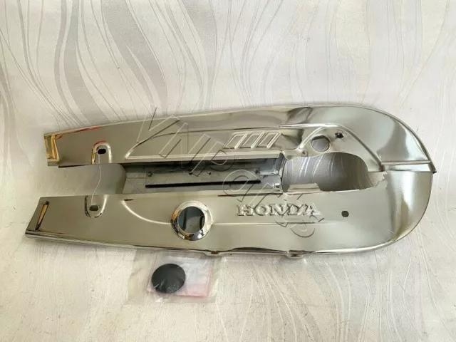 Honda Benly CD50 Kettengehäuseschutz SS50 CL50 CL70 Edelstahl +...