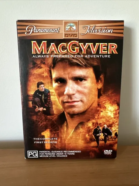 MacGyver : Season Series 1 (DVD, R4, 2006, 6-Disc Set)