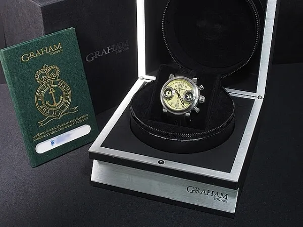 Graham Swordfish Chronograph Limited 2SWAS.Y01A.K06B Yellow Dial Automatic Men's