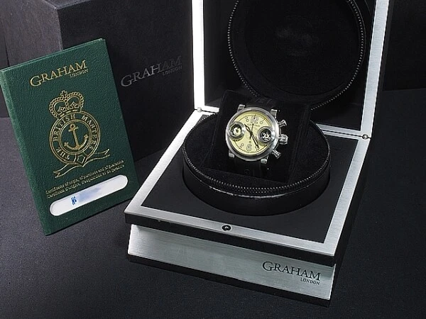 Graham Swordfish Chronograph Limited 2SWAS.Y01A.K06B Yellow Dial Automatic Men's Graham Swordfish Chronograph Limited 2SWAS.Y01A.K06B Yellow Dial Automatic Men's