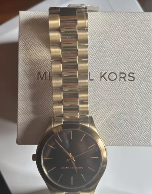 Michael Kors Men’s Slim Runway Stainless Steel Quartz Watch