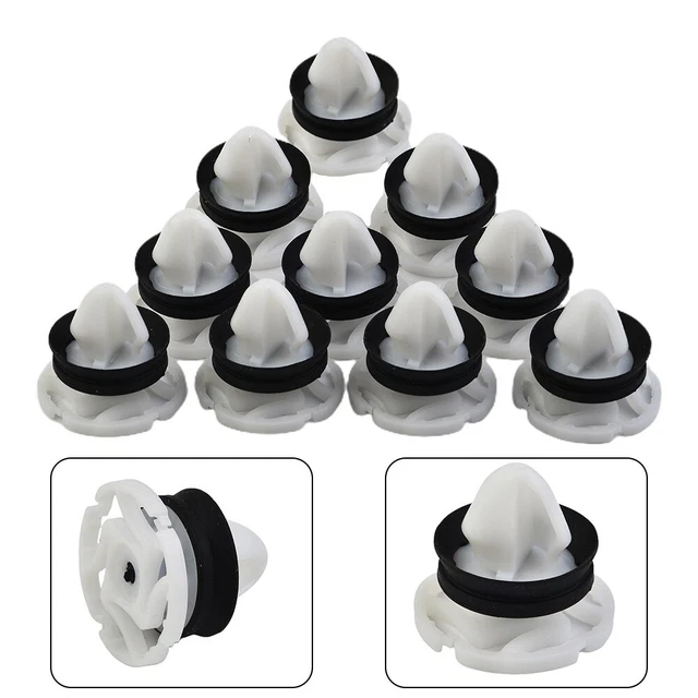 HEAVY DUTY POUR Renault 7703077476 Porte Pare Panneau Clips Montage Set ...