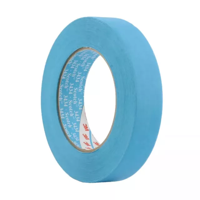 3M Scotch Tape 3434 blaues Polierklebeband Abdeckpand Lackierband 18 - 48mm x 50 3