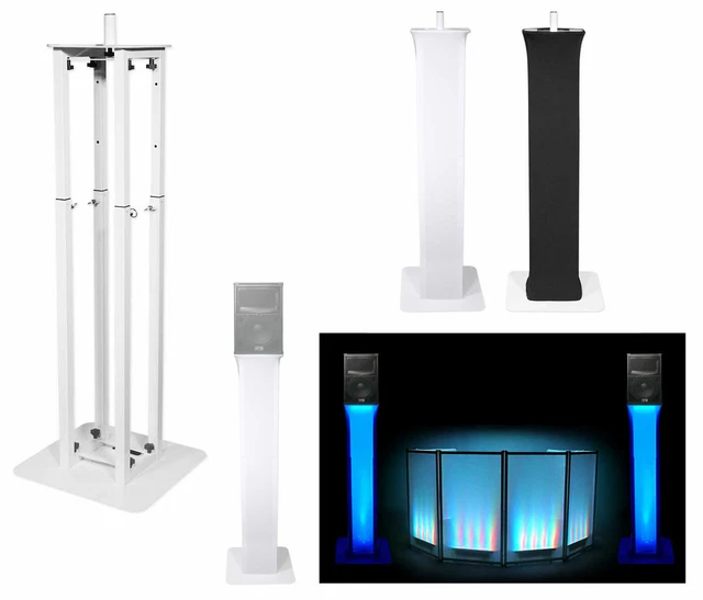 (1) Rockville White Adjustable Totem Stand For Peavey SP2 V2 15" Speaker (1) Rockville White Adjustable Totem Stand For Peavey SP2 V2 15" Speaker
