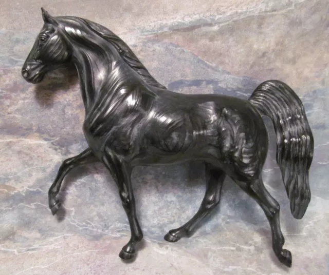 Vintage Hartland Ebony "Woodcut" 9" Series Tennessee Walking Horse Twh