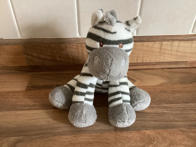 BABY ZOOMA ZEBRA Super Soft Toy Plush Baby Comforter 5.5” £4.99 ...