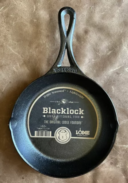 Lodge Blacklock Triple Seasoned - Lightweight Cast Iron 7” Skillet, Never Used