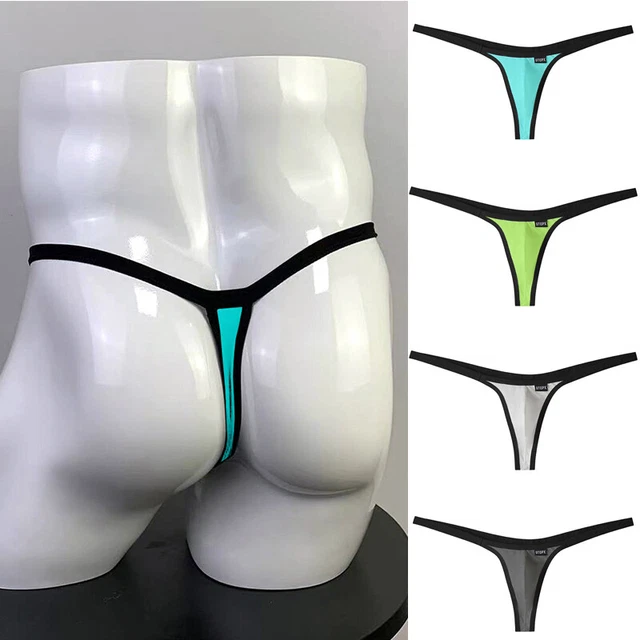 Slip Uomo Perizoma Tanga - Intimo Seducente In Microfibra, Design Comodo E Sexy - Foto 8