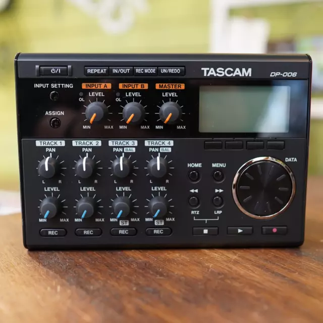 TASCAM DP-006 Multi Track Recorder DIGITAL POCKET STUDIO 6 Track MTR