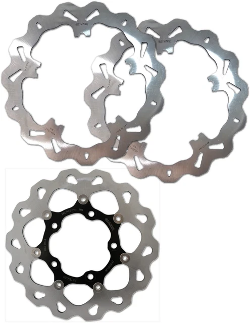 Wave Brake Rotor Kit For Front and Rear Galfer (2.00) DF821PW & DF822FLW