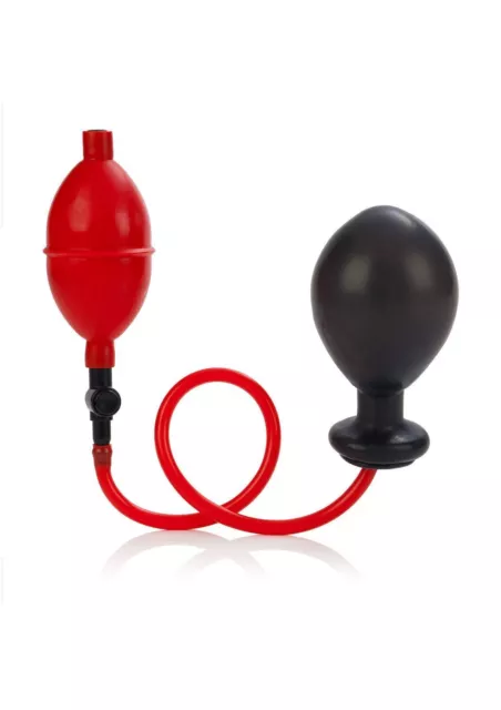 Buttplug de falo inflable con bomba de dilatador anal consolador suave...