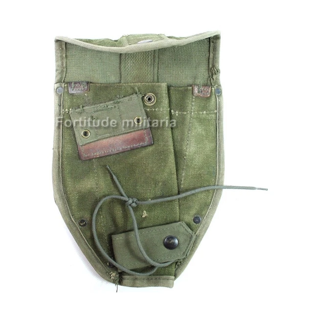Pelle Pliante Armée Allemande - Olive Drab - Housse Incluse - Kit De Survie - Neuf