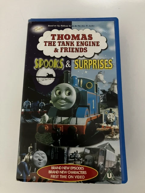 VHS Thomas The Tank Engine & Friends Spooks and Surprises Video Cassette VHS Thomas The Tank Engine & Friends Spooks and Surprises Video Cassette