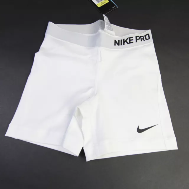Nike Pro Compression Shorts Women's White New with Tags