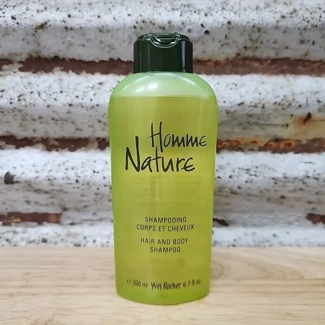 Yves Rocher Homme Nature Fragrance Hair And Body Shampoo 6.7 FL Oz 200 ML