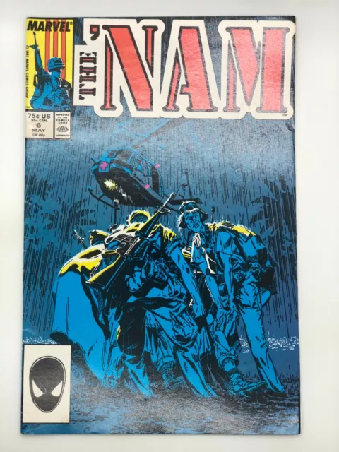 The 'Nam #6 Marvel 1987  Copper Age Comic Book