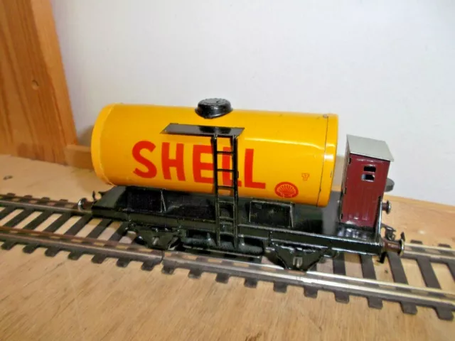 Fleischmann Gfn 46585 Vagón Cisterna Shell Pista 0 Bremserhaus U. S. Zone De